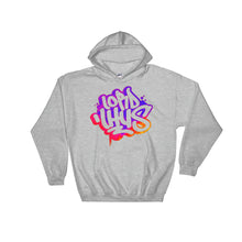 Load image into Gallery viewer, Lord Lhus Chemical Spill Tag Hoodie