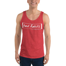 Load image into Gallery viewer, Unisex &quot;Bad Habits&quot; Tank Top
