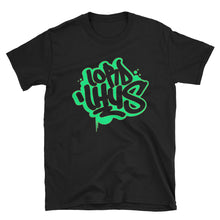 Load image into Gallery viewer, Lord Lhus Neon Green Tag T-Shirt
