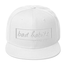 Load image into Gallery viewer, Bad Habits Snapback